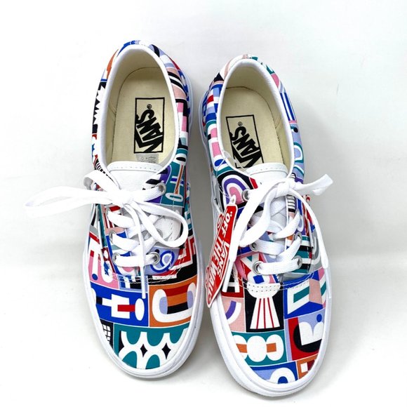 VANS Women Size VN0A5EFN5L8 ERA Custom Culture Multicolor Canvas Low Sneaker - Picture 8 of 10